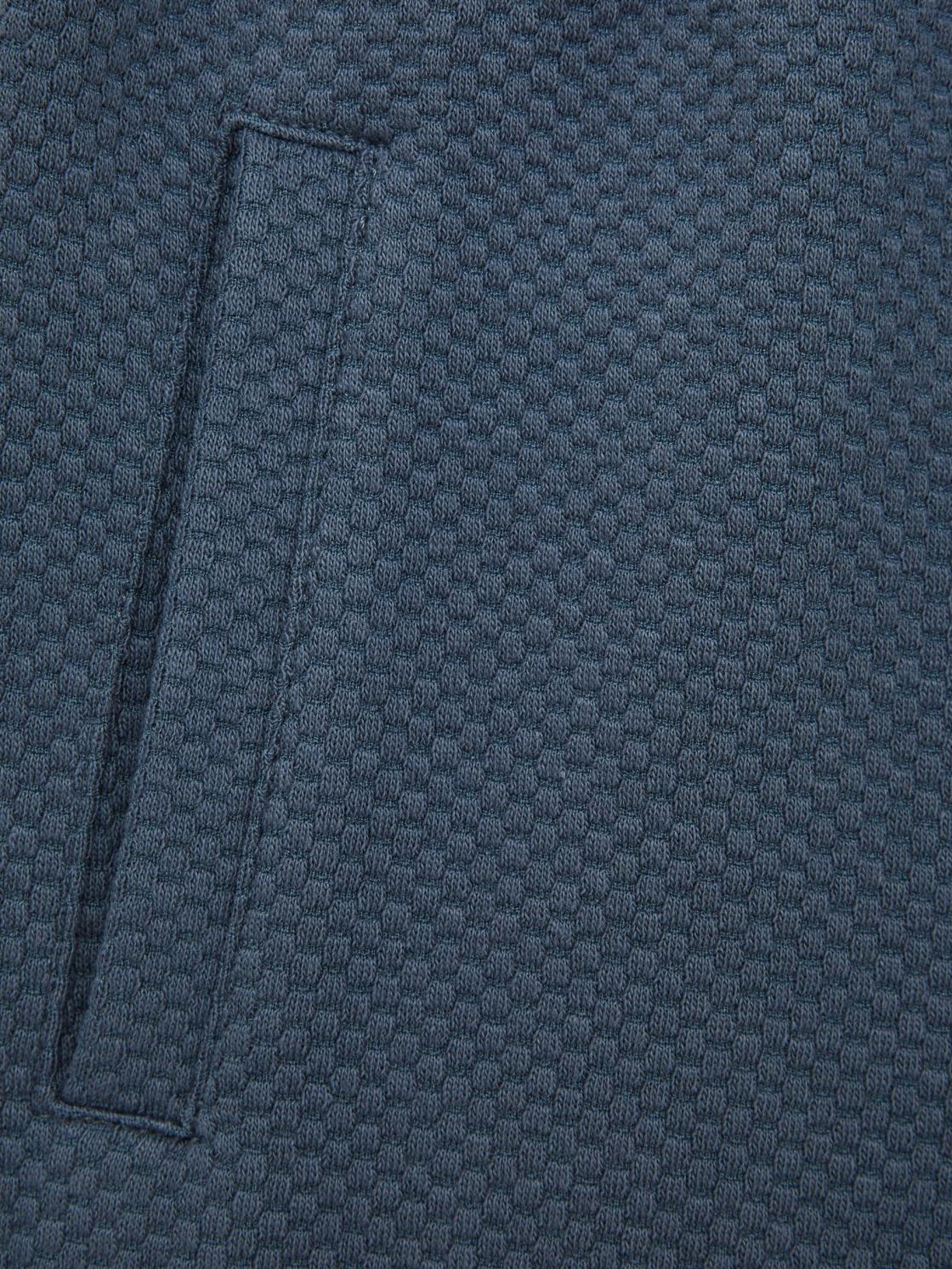 Reiss Co-Ords | Robin Slim Fit Textured Drawstring Shorts Airforce Blue - Children