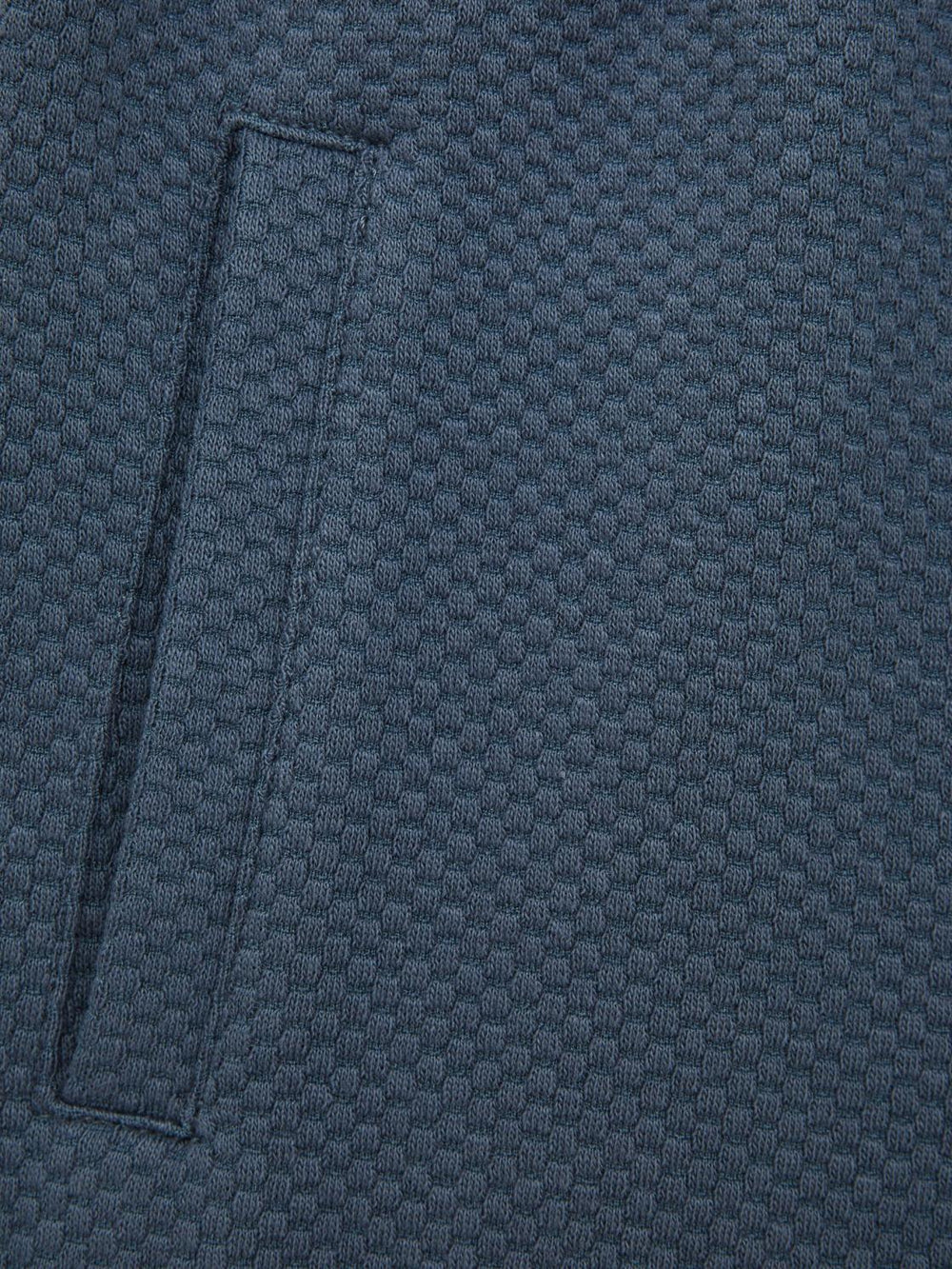 Reiss Co-Ords | Robin Slim Fit Textured Drawstring Shorts Airforce Blue - Children