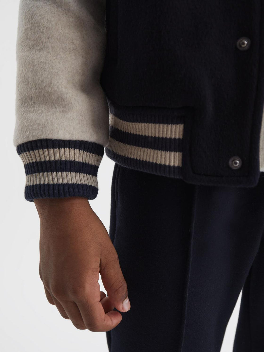 Reiss Coats &amp; Jackets | Kansas Varsity Bomber Jacket Navy - Children