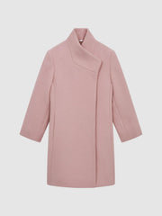 Reiss Coats &amp; Jackets | Kia Wool Blend Coat Pink - Children