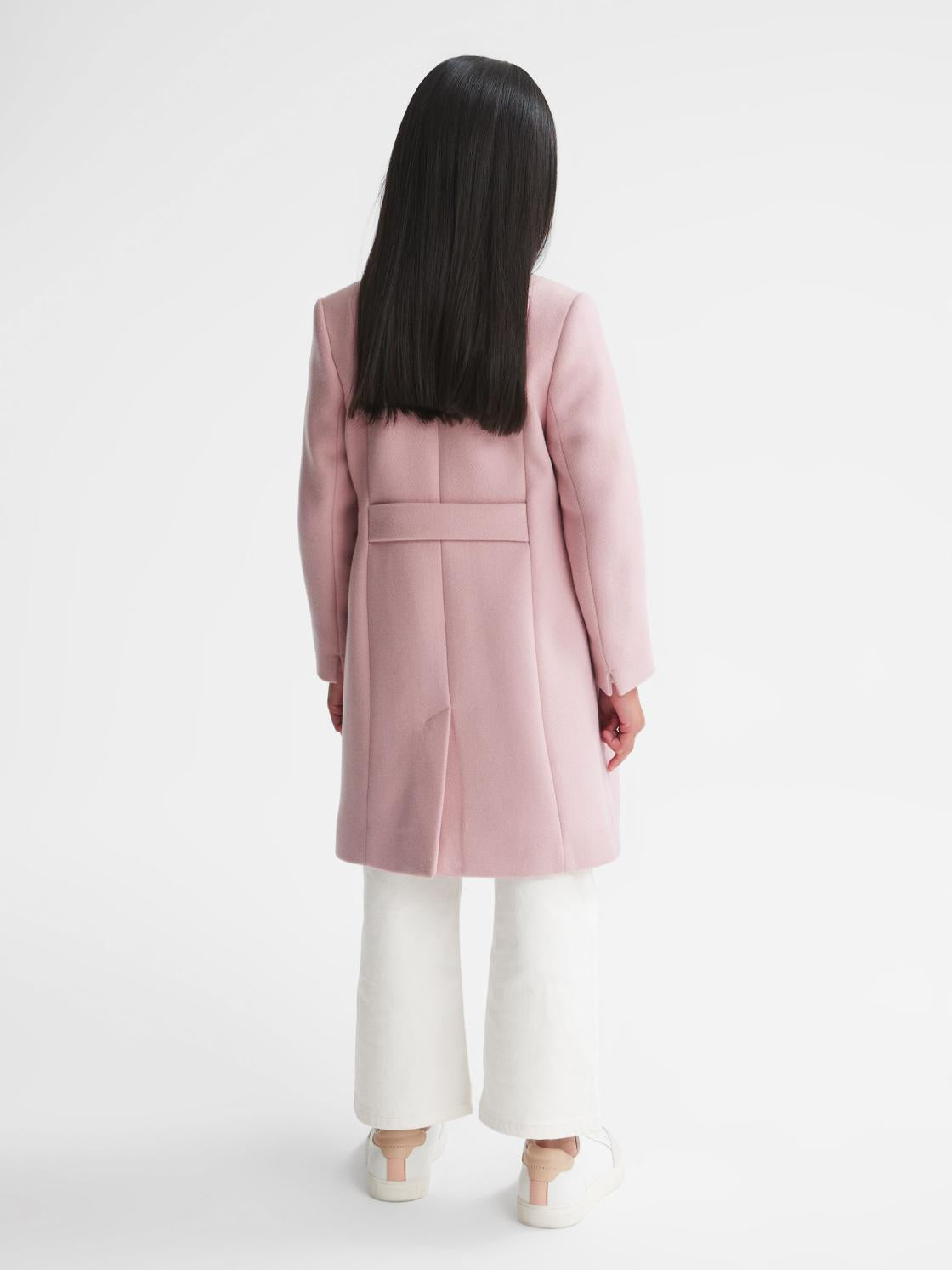 Reiss Coats &amp; Jackets | Kia Wool Blend Coat Pink - Children