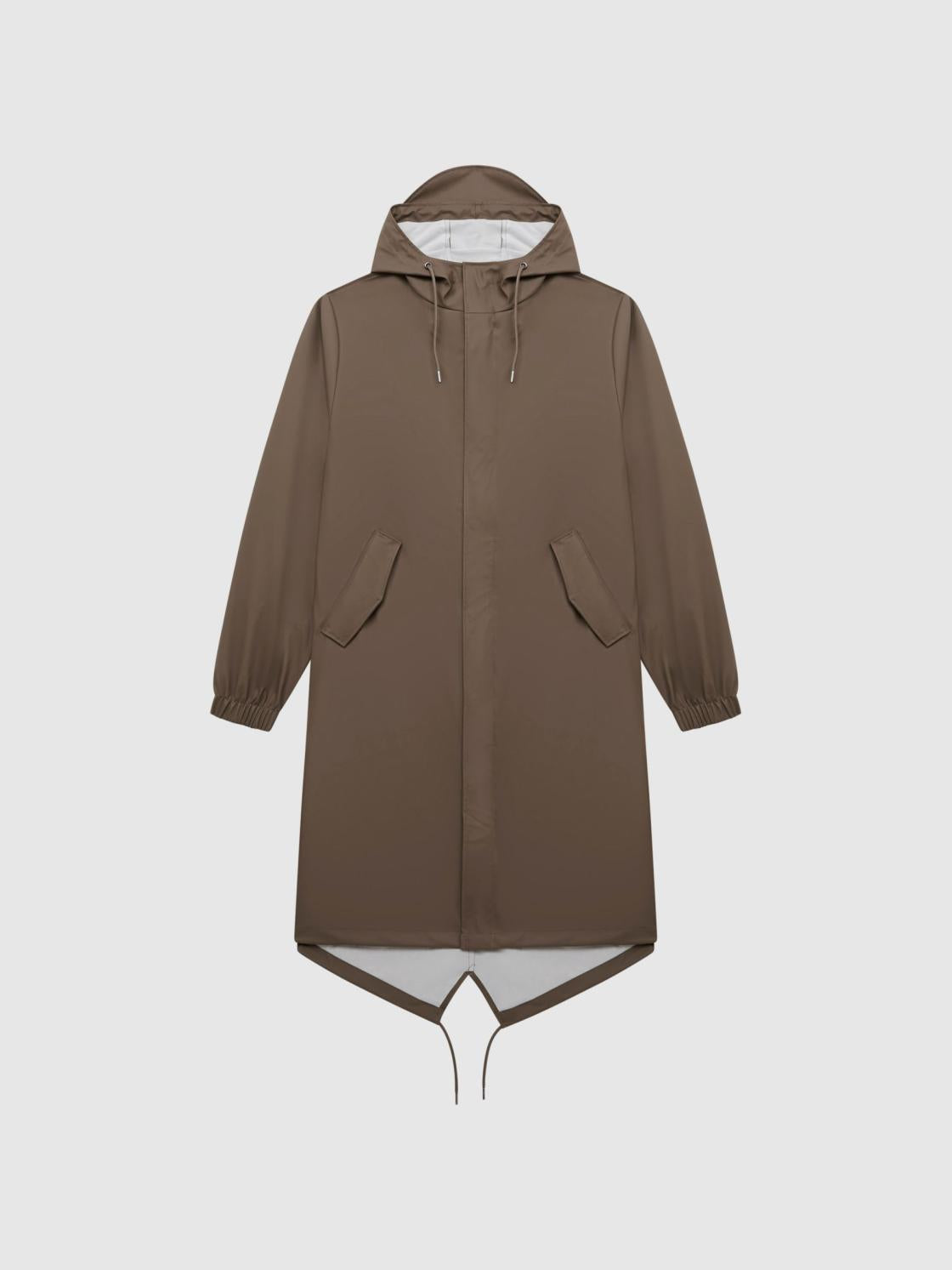 Reiss Coats &amp; Jackets | Rains Fishtail Parka Black - Women