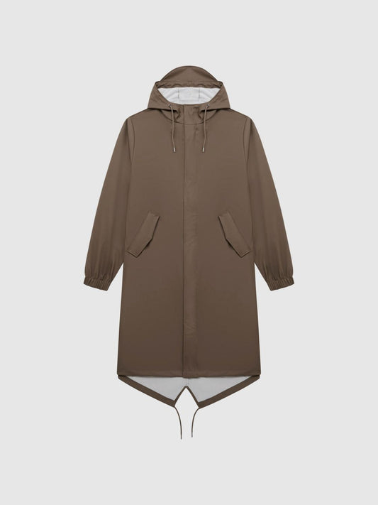 Reiss Coats &amp; Jackets | Rains Fishtail Parka Black - Women