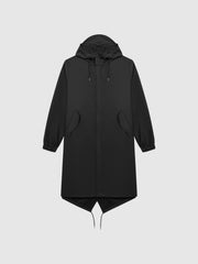 Reiss Coats &amp; Jackets | Rains Fishtail Parka Black - Women