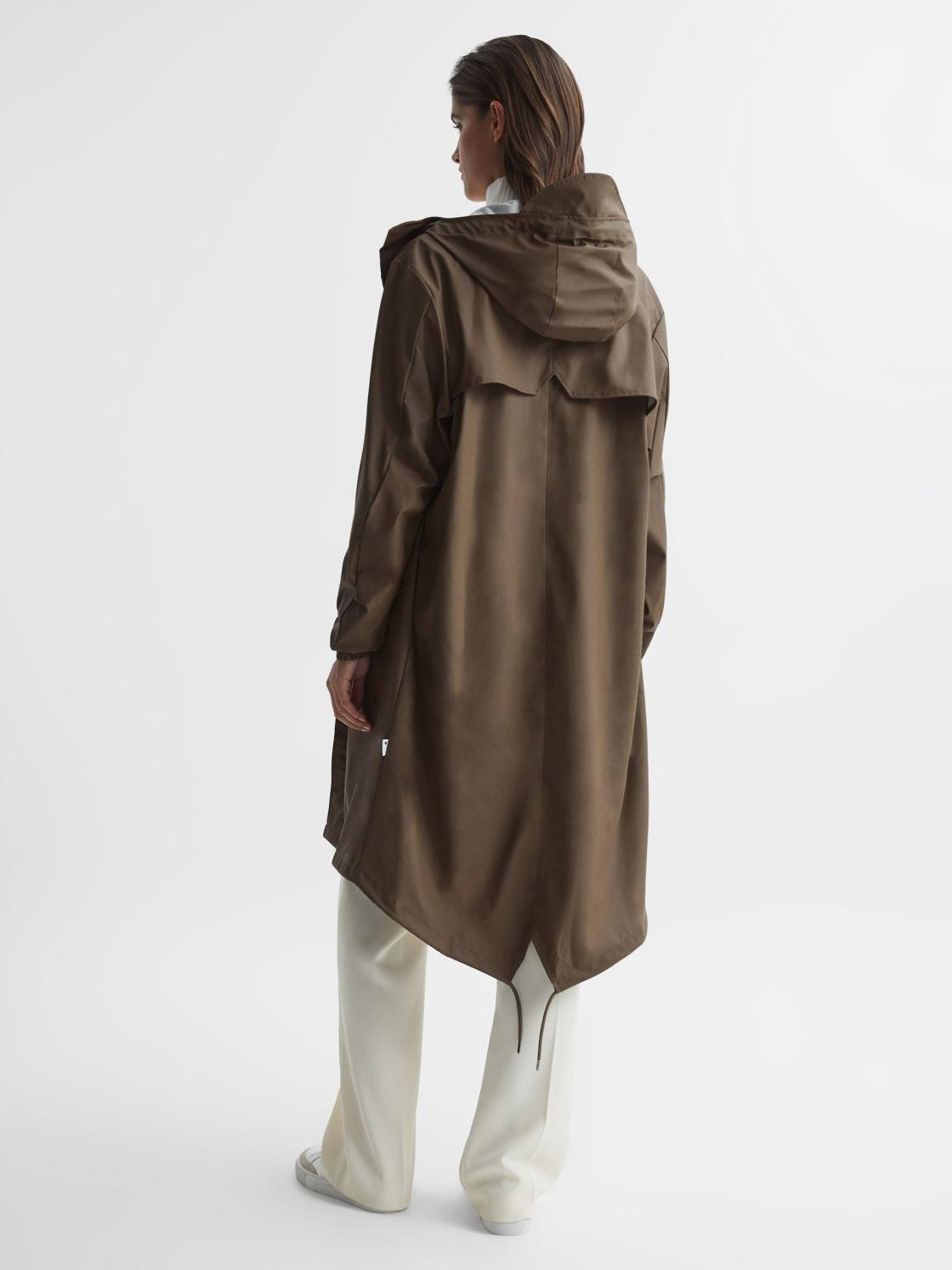 Reiss Coats &amp; Jackets | Rains Fishtail Parka Black - Women