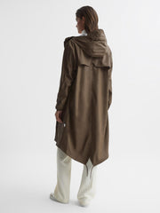 Reiss Coats &amp; Jackets | Rains Fishtail Parka Black - Women