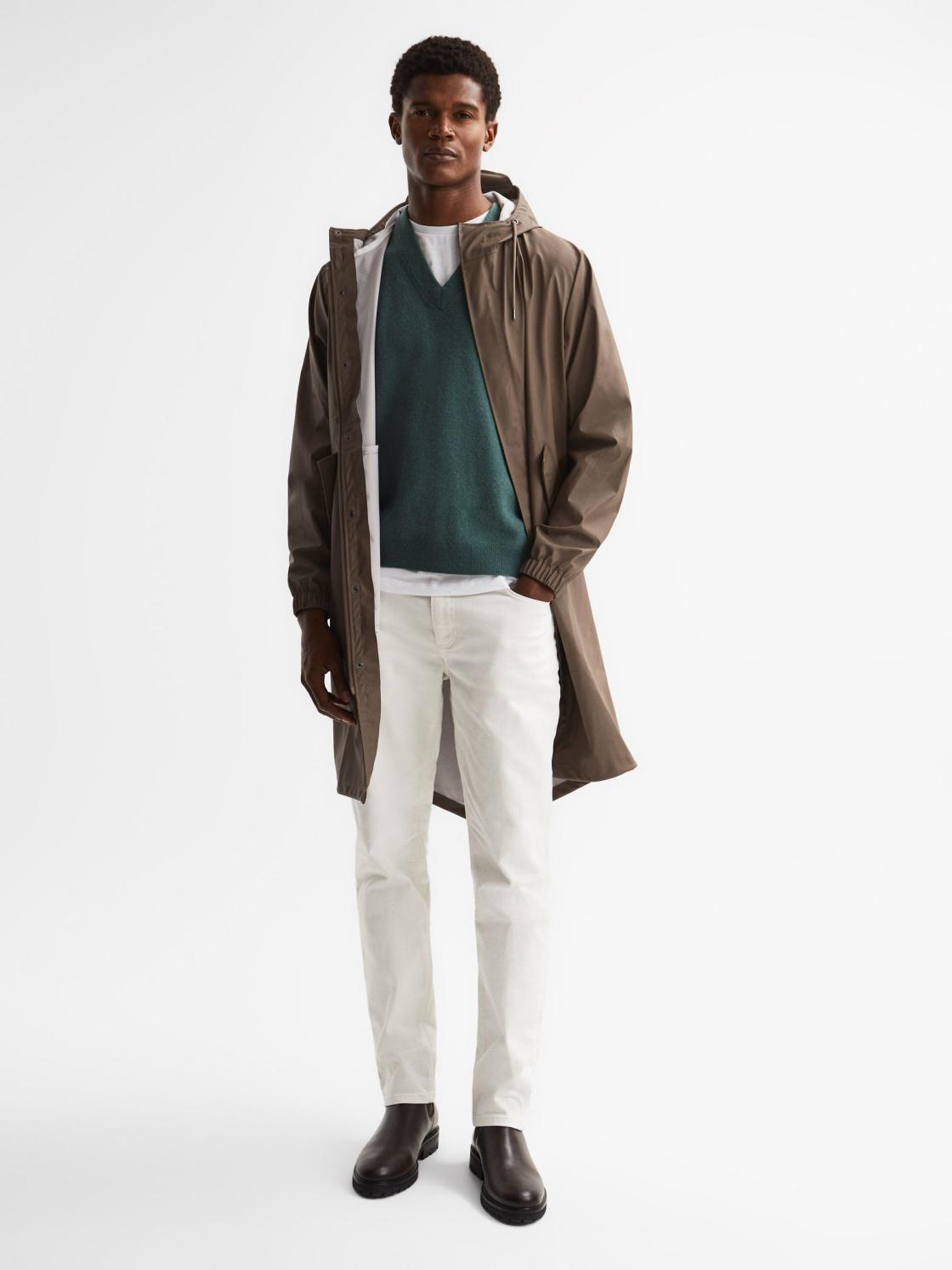 Reiss Coats &amp; Jackets | Rains Fishtail Parka Black - Women