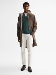 Reiss Coats &amp; Jackets | Rains Fishtail Parka Black - Women