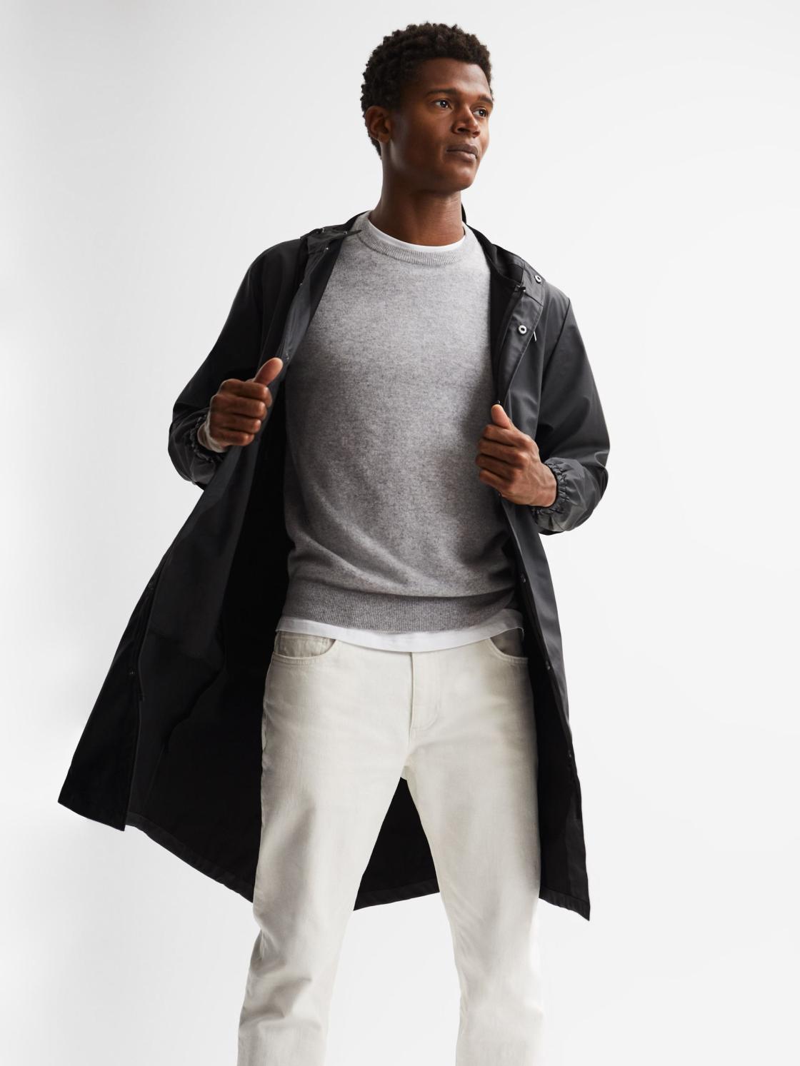 Reiss Coats &amp; Jackets | Rains Fishtail Parka Black - Women