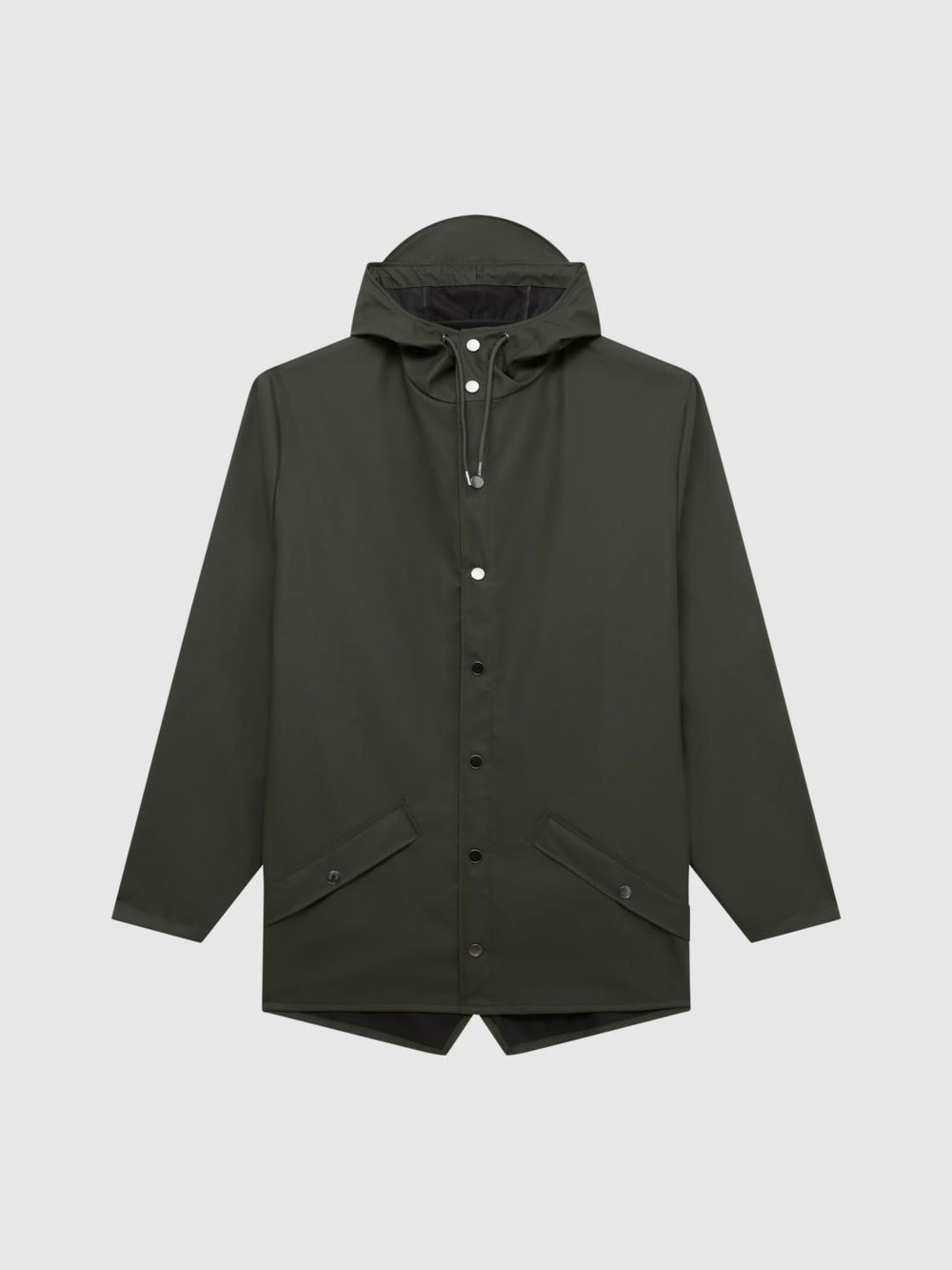 Reiss Coats &amp; Jackets | Rains Hooded Raincoat Jacket Black - Men