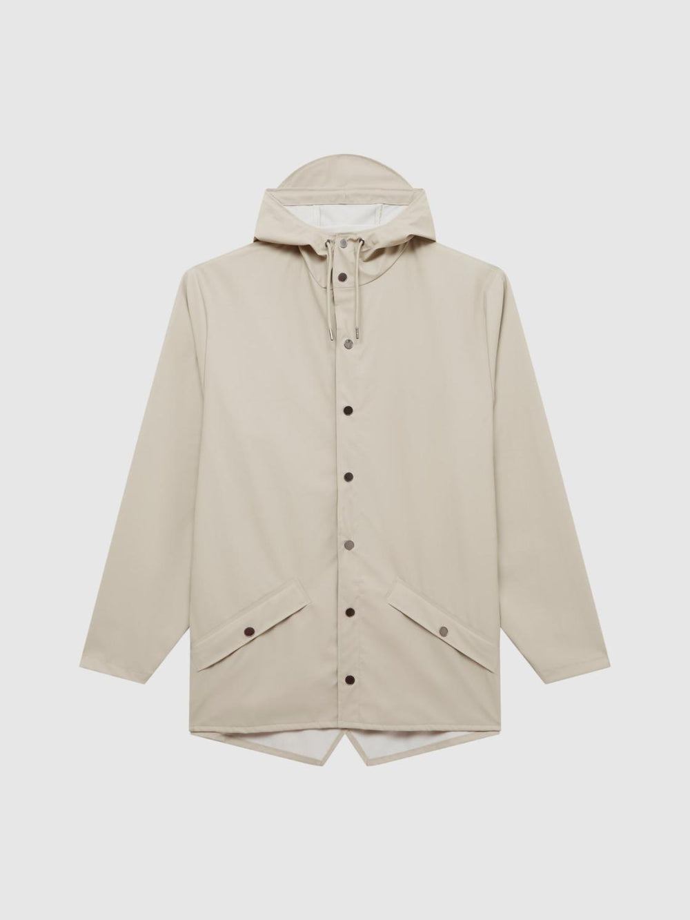 Reiss Coats &amp; Jackets | Rains Hooded Raincoat Jacket Black - Men