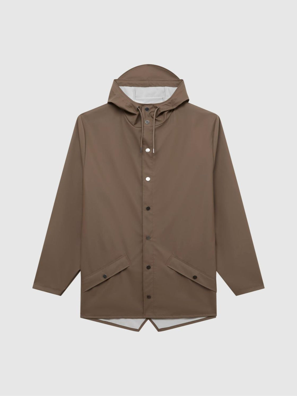 Reiss Coats &amp; Jackets | Rains Hooded Raincoat Jacket Black - Men