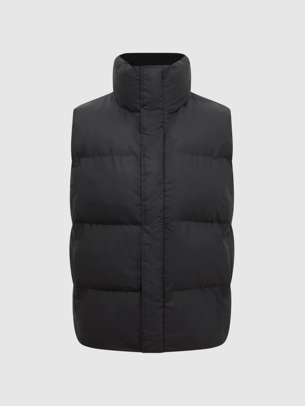 Reiss Coats &amp; Jackets | Rains Rains Boxy Puffer Vest Black - Men