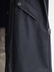 Reiss Coats &amp; Jackets | Rains Rains Longline Hooded Jacket Dark Green - Men