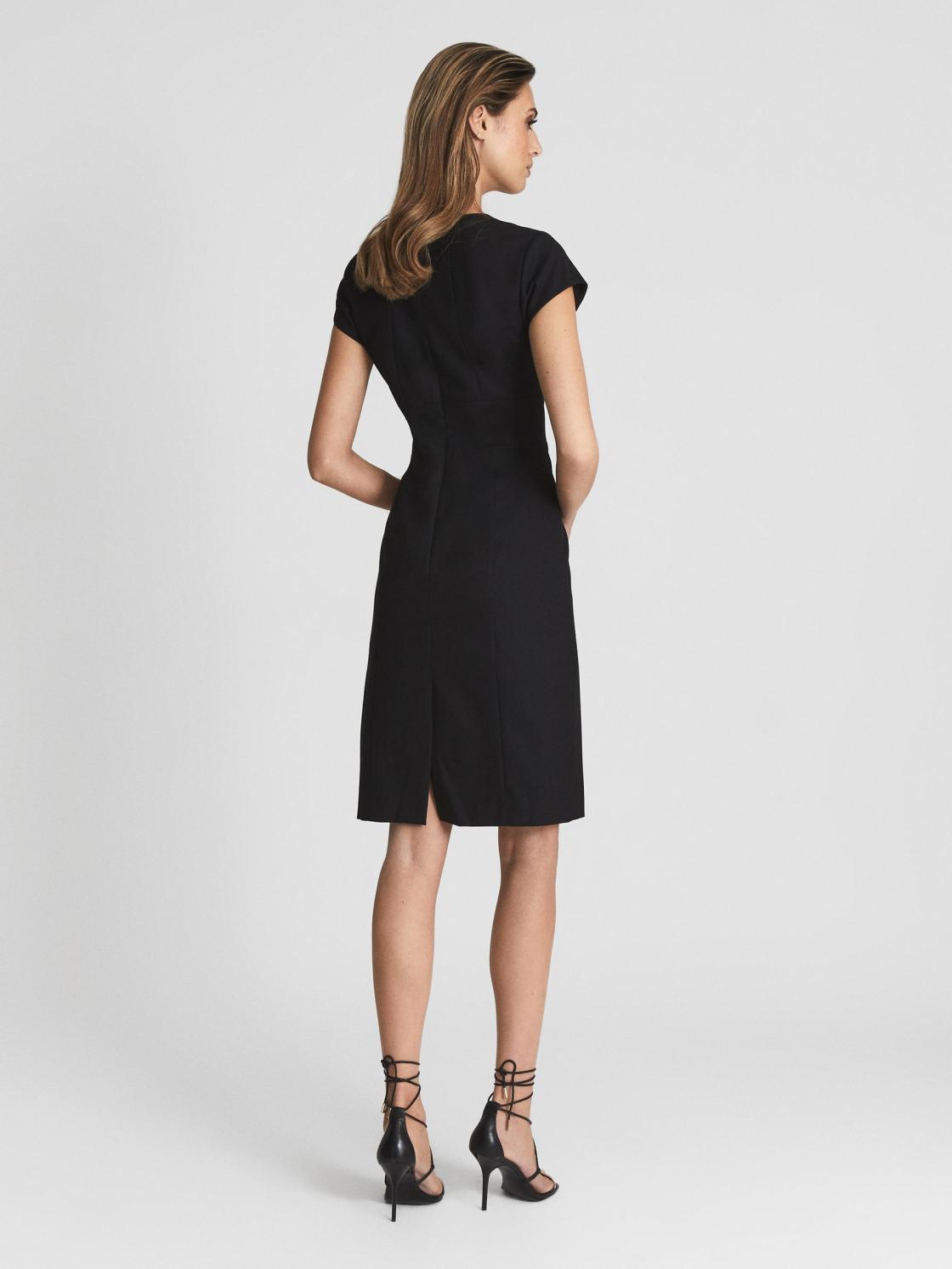 Reiss Dresses | Haisley Tailored Dress Black - Women