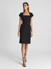 Reiss Dresses | Haisley Tailored Dress Black - Women
