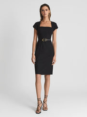 Reiss Dresses | Haisley Tailored Dress Black - Women