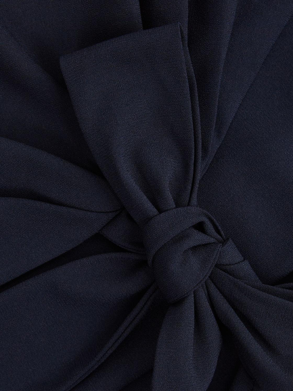 Reiss Dresses | Halston - Jasmine Halston Front Slip Maxi Gown Midnight Navy - Women