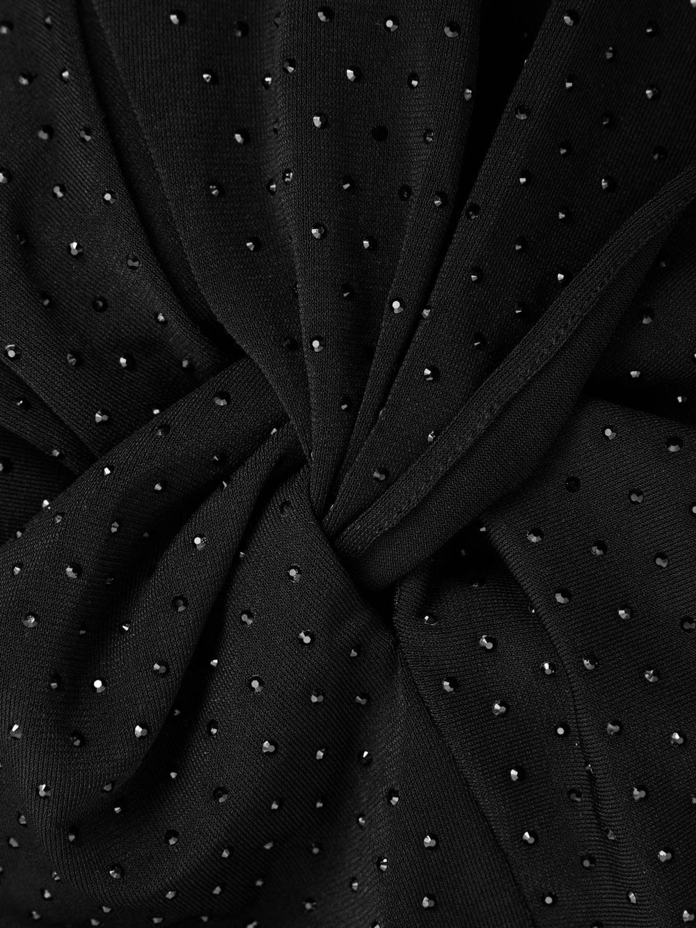 Reiss Dresses | Halston - Tenaya Halston Crystal Jersey Midi Dress Black - Women