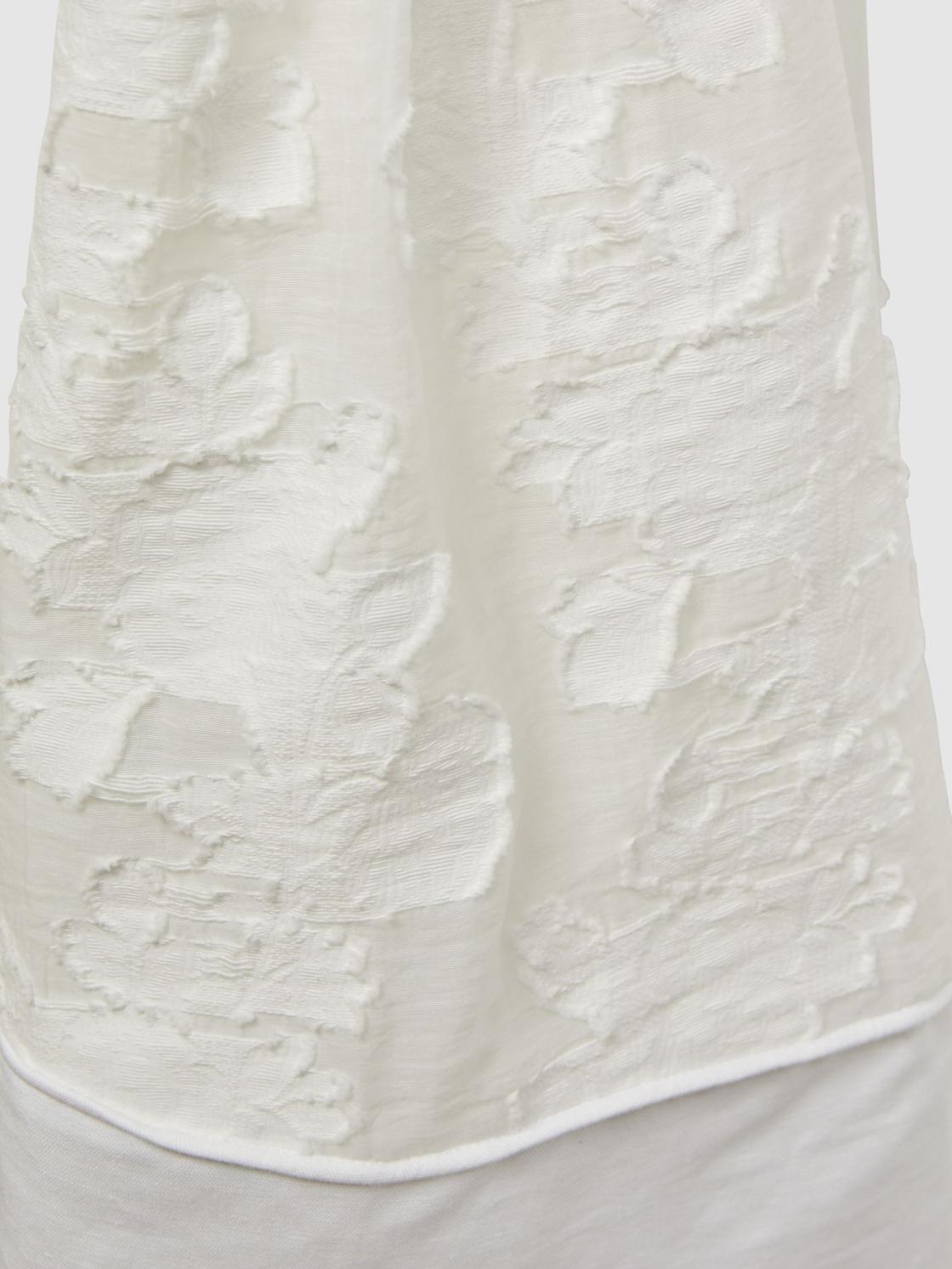 Reiss Dresses &amp; Jumpsuits | Abby Lace Detail Bow Back Dress White - Children