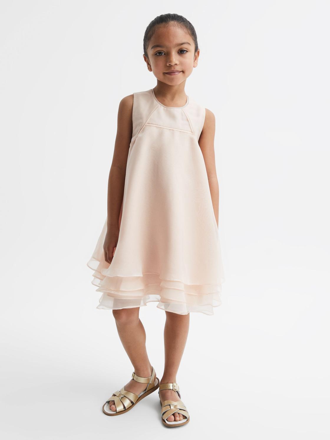Reiss Dresses &amp; Jumpsuits | Alexis Layered Tulle Dress Pink - Children
