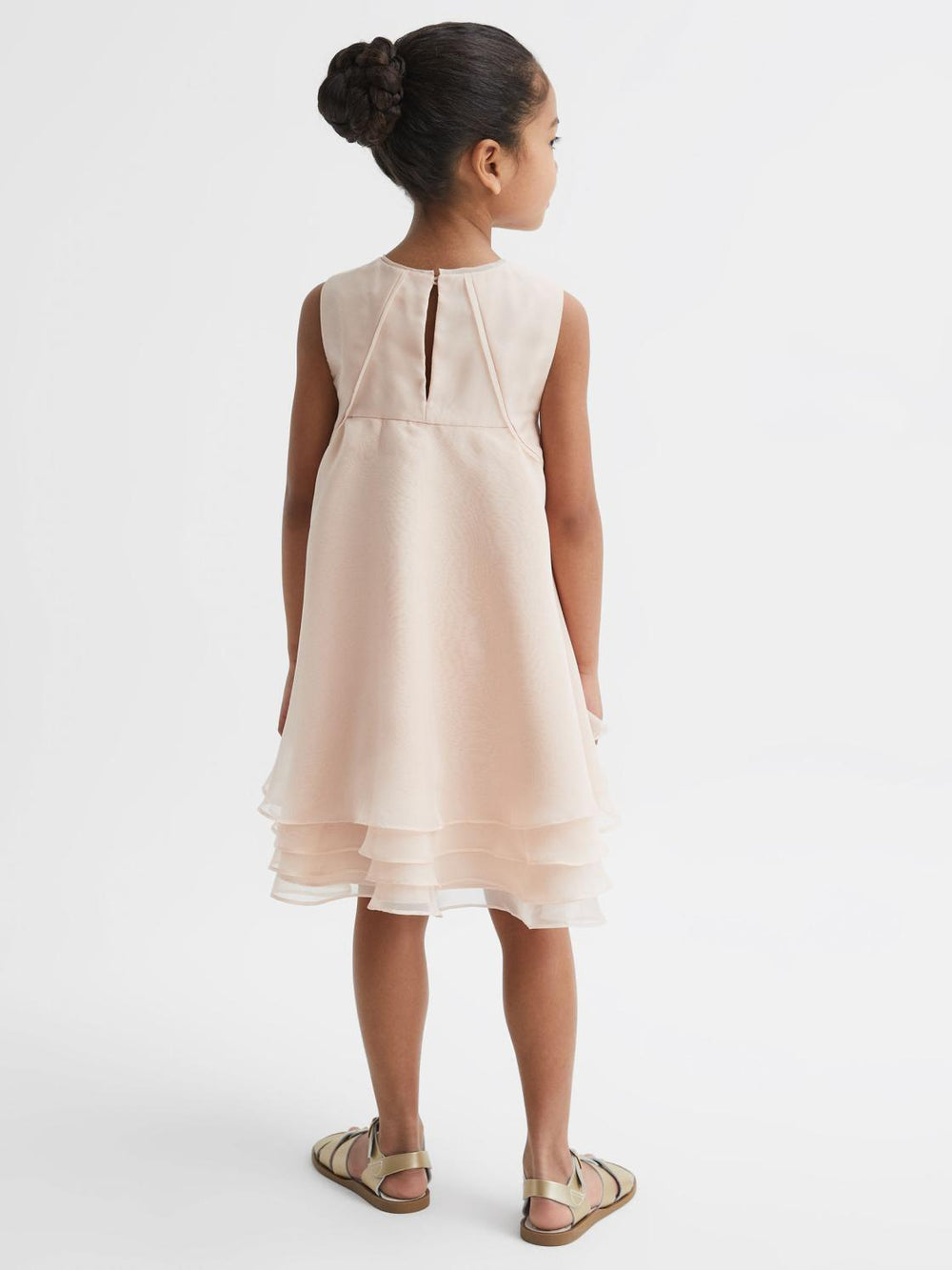 Reiss Dresses &amp; Jumpsuits | Alexis Layered Tulle Dress Pink - Children