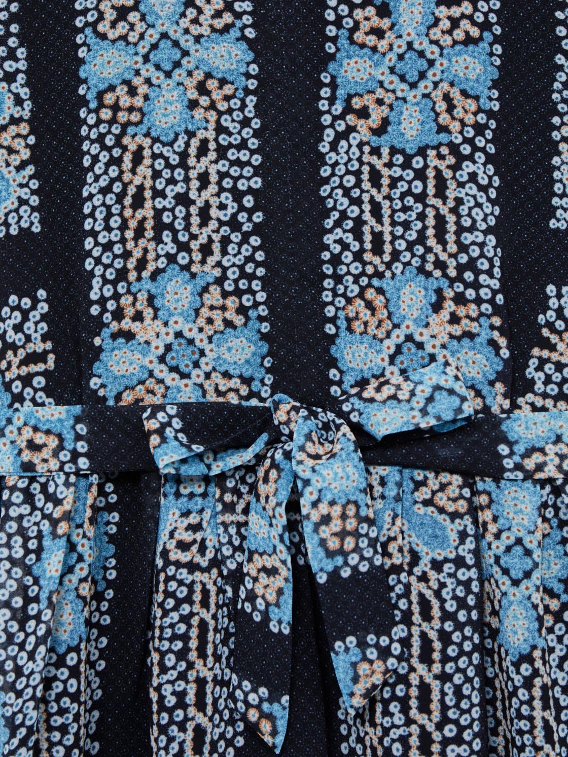 Reiss Dresses &amp; Jumpsuits | Alianna Floral Print Puff Sleeve Dress Navy - Children