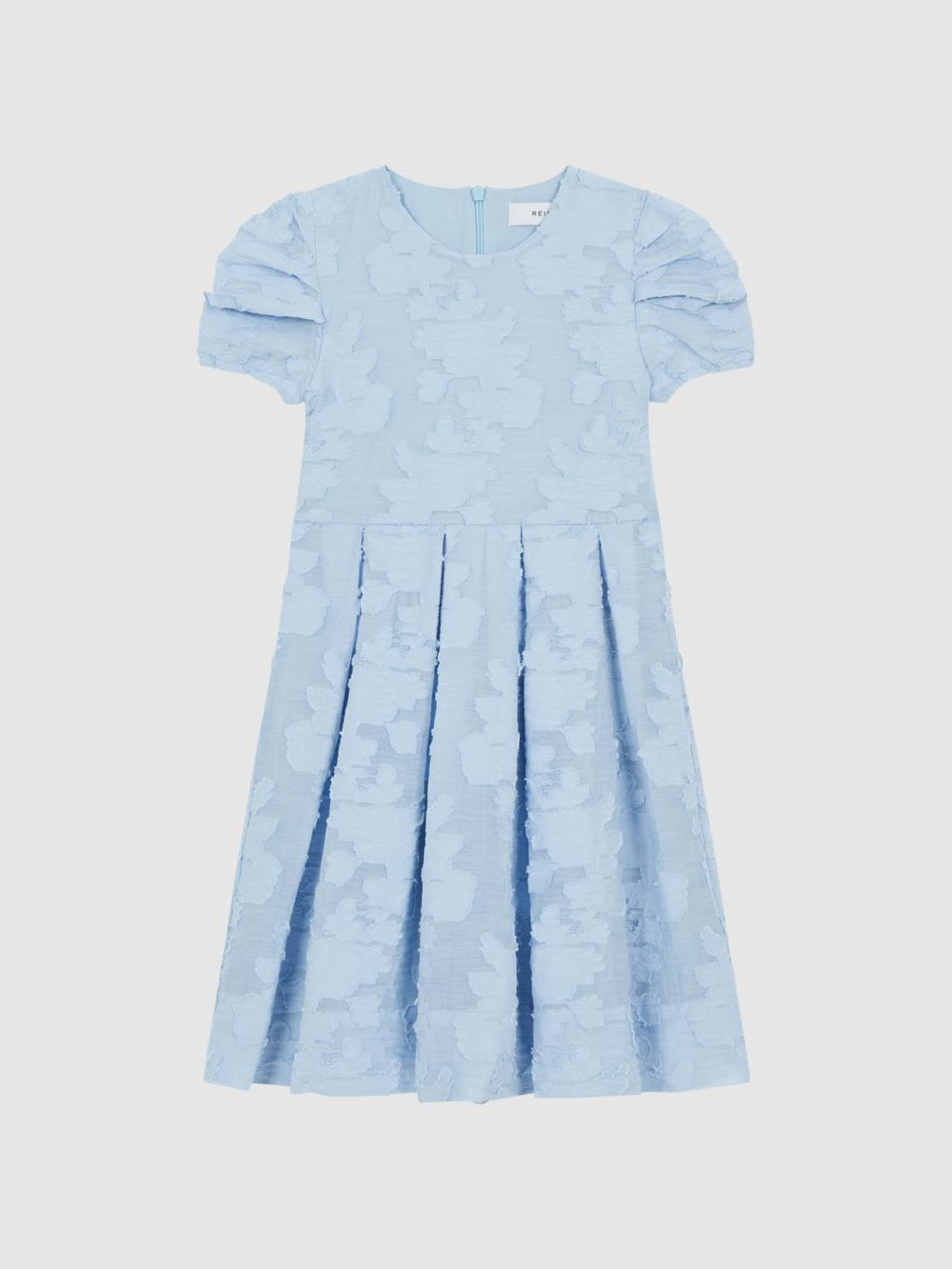 Reiss Dresses &amp; Jumpsuits | Amalie Floral Print Textured Dress Blue - Children