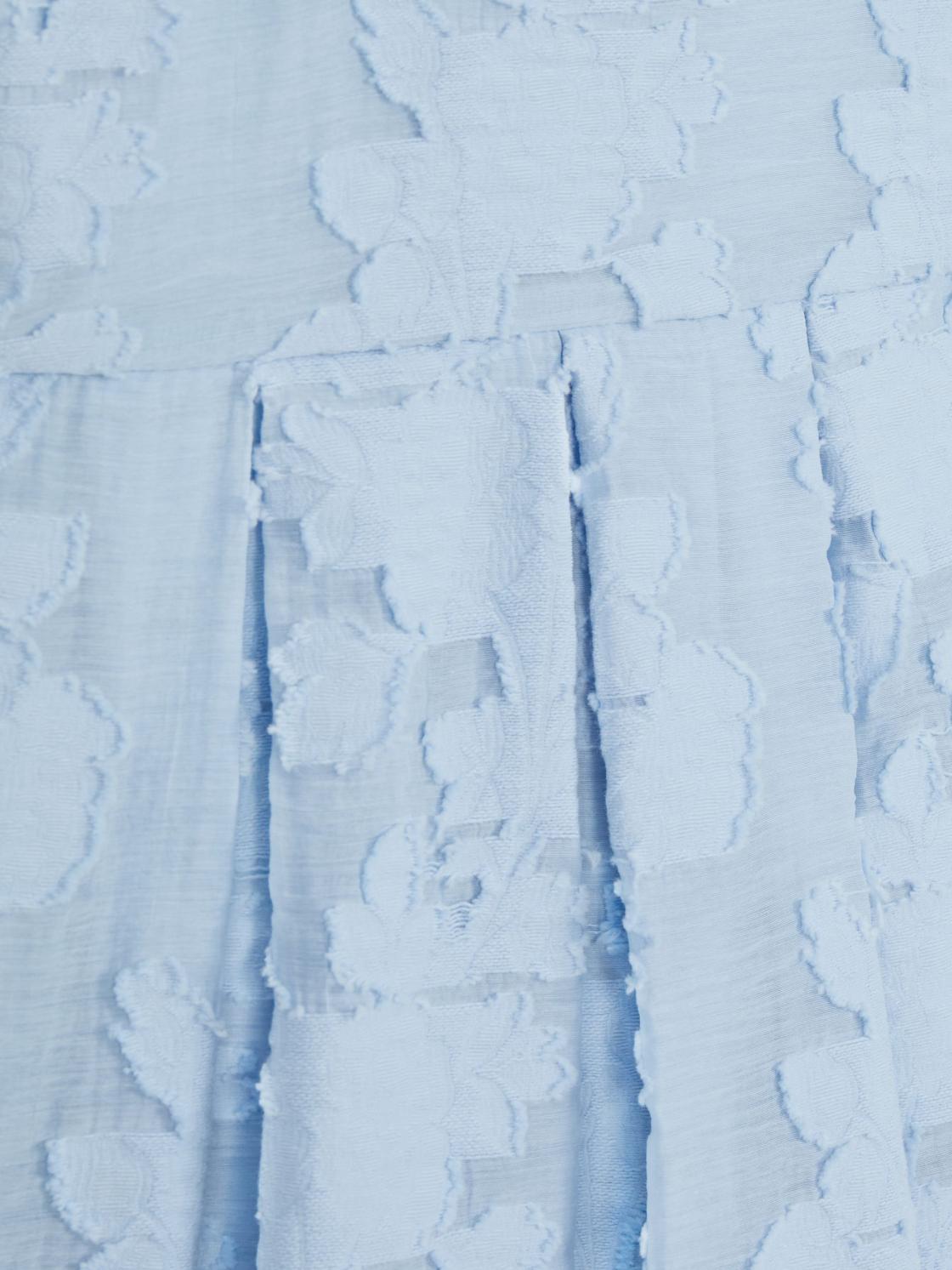 Reiss Dresses &amp; Jumpsuits | Amalie Floral Print Textured Dress Blue - Children