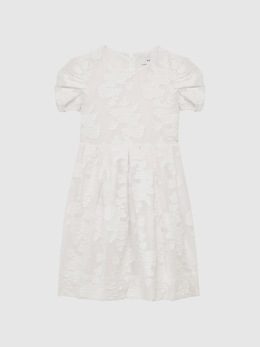 Reiss Dresses &amp; Jumpsuits | Amalie Floral Print Textured Dress Ivory - Children