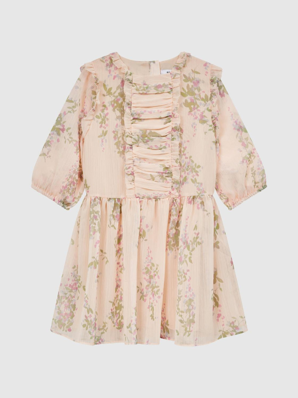 Reiss Dresses &amp; Jumpsuits | Amber Chiffon Print Dress Pink - Children