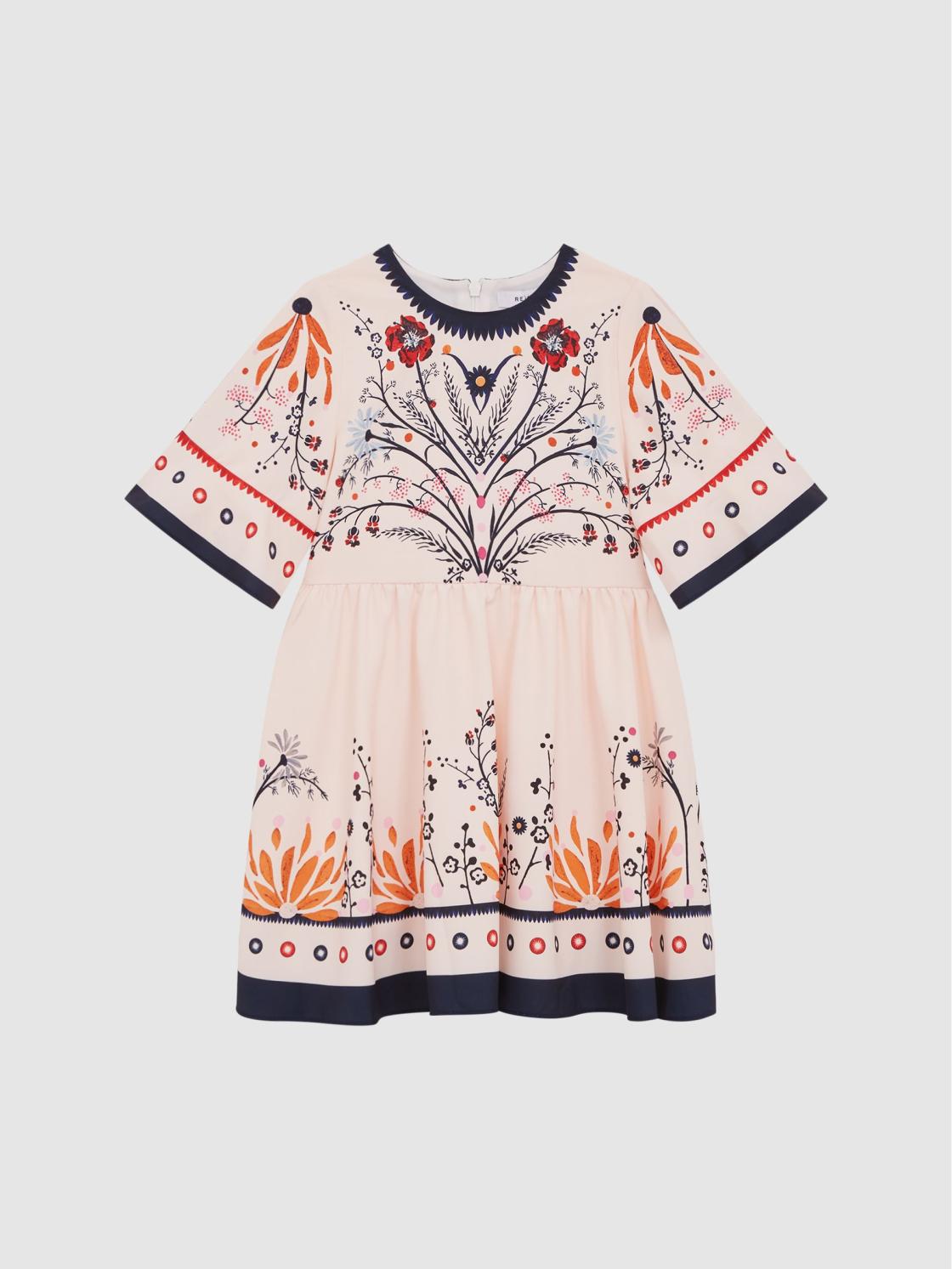 Reiss Dresses &amp; Jumpsuits | Ania Floral Printed Dress Ivory - Children