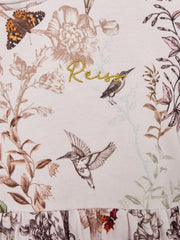 Reiss Dresses &amp; Jumpsuits | Dahlia Floral Print Jersey Dress Pale Pink - Children