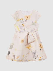 Reiss Dresses &amp; Jumpsuits | Eda Scuba Floral Printed Dress Pink - Children