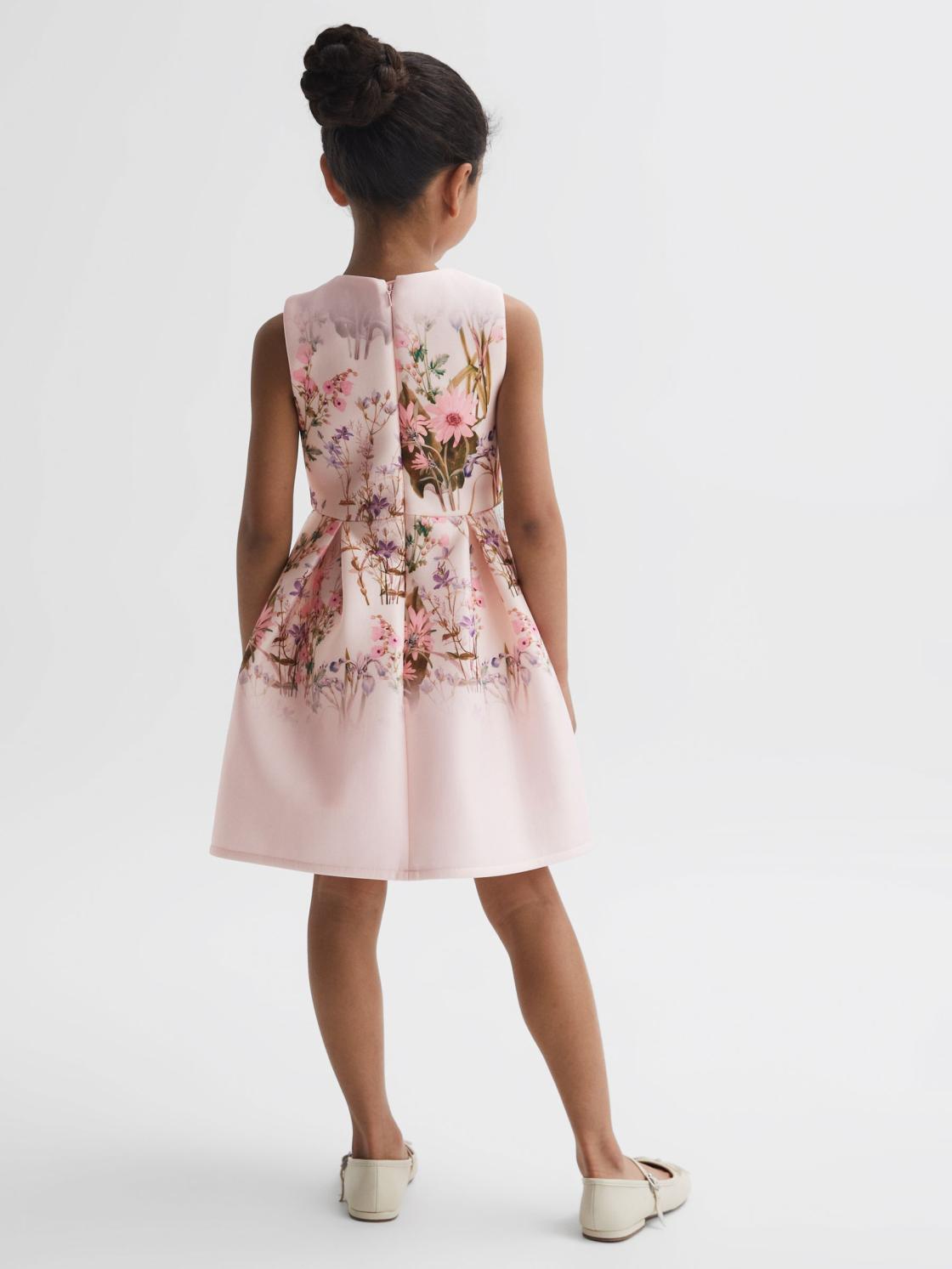 Reiss Dresses &amp; Jumpsuits | Emily Scuba Floral Printed Dress Multi - Children