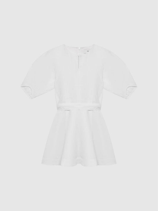 Reiss Dresses &amp; Jumpsuits | Freeda Linen Dress Ivory - Children