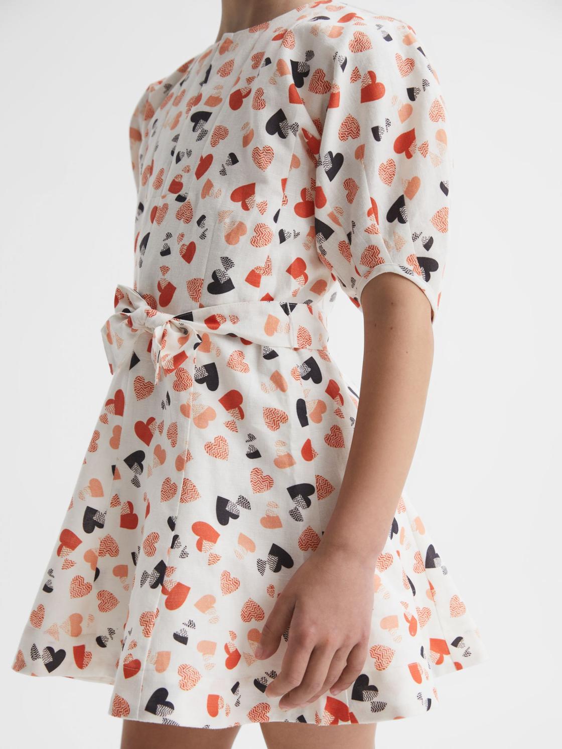 Reiss Dresses &amp; Jumpsuits | Freeda Linen Dress Ivory - Children