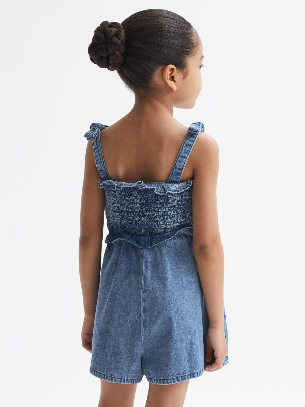Reiss Dresses &amp; Jumpsuits | Hattie Denim Playsuit Blue - Children