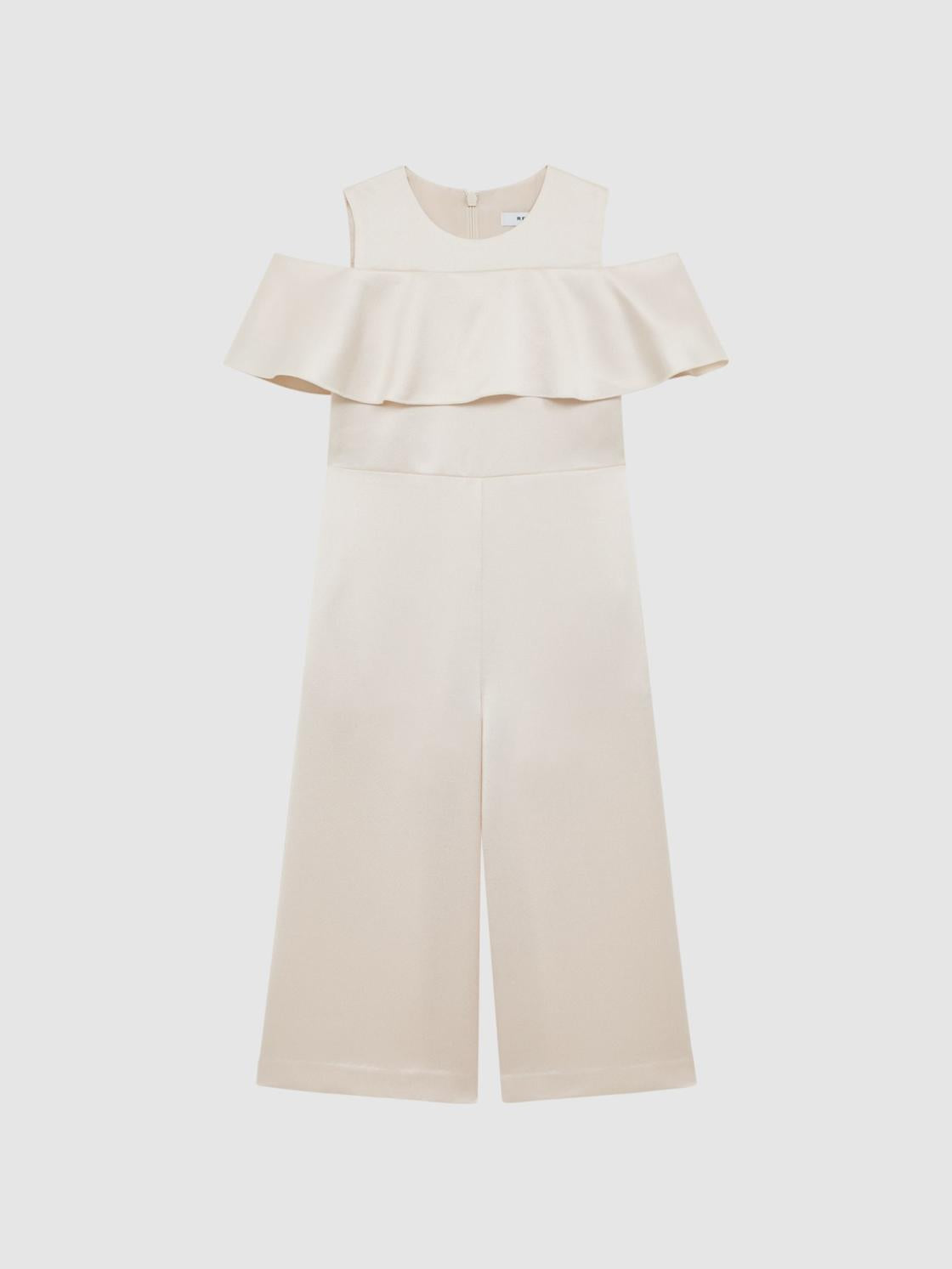 Reiss Dresses &amp; Jumpsuits | Henny Off-The-Shoulder Jumpsuit Ivory - Children