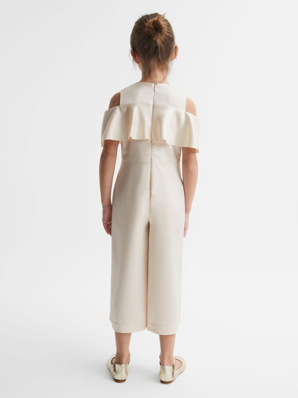 Reiss Dresses &amp; Jumpsuits | Henny Off-The-Shoulder Jumpsuit Ivory - Children