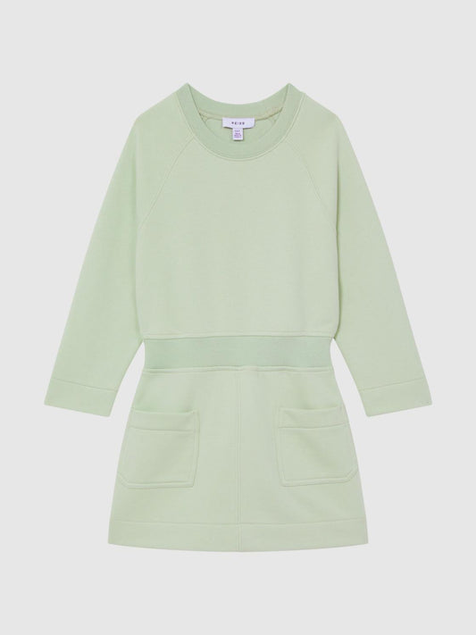 Reiss Dresses &amp; Jumpsuits | Janine Sweatshirt Dress Sage - Children