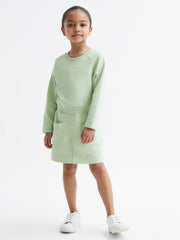 Reiss Dresses &amp; Jumpsuits | Janine Sweatshirt Dress Sage - Children