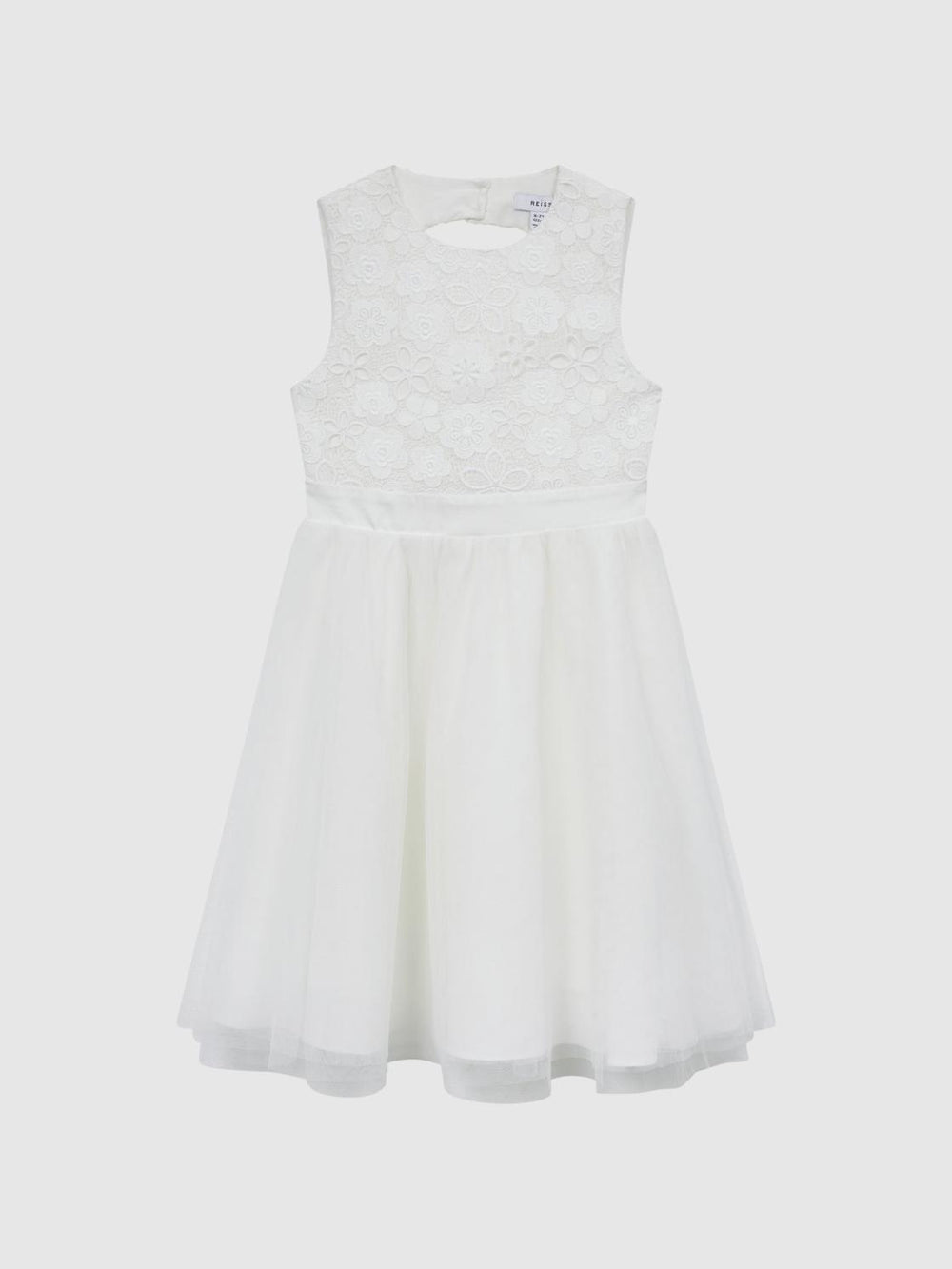 Reiss Dresses &amp; Jumpsuits | Kit Lace Tulle Occasion Dress Ivory - Children