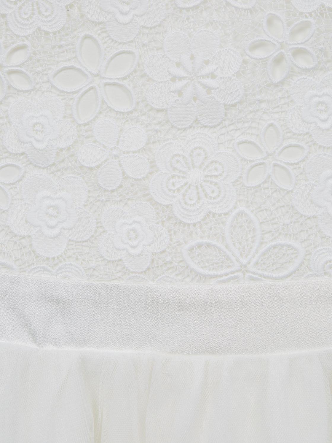 Reiss Dresses &amp; Jumpsuits | Kit Lace Tulle Occasion Dress Ivory - Children