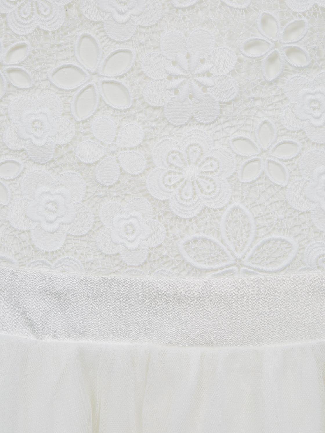 Reiss Dresses &amp; Jumpsuits | Kit Lace Tulle Occasion Dress Ivory - Children