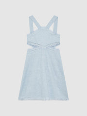 Reiss Dresses &amp; Jumpsuits | Louisa Embroidered Dress Blue - Children