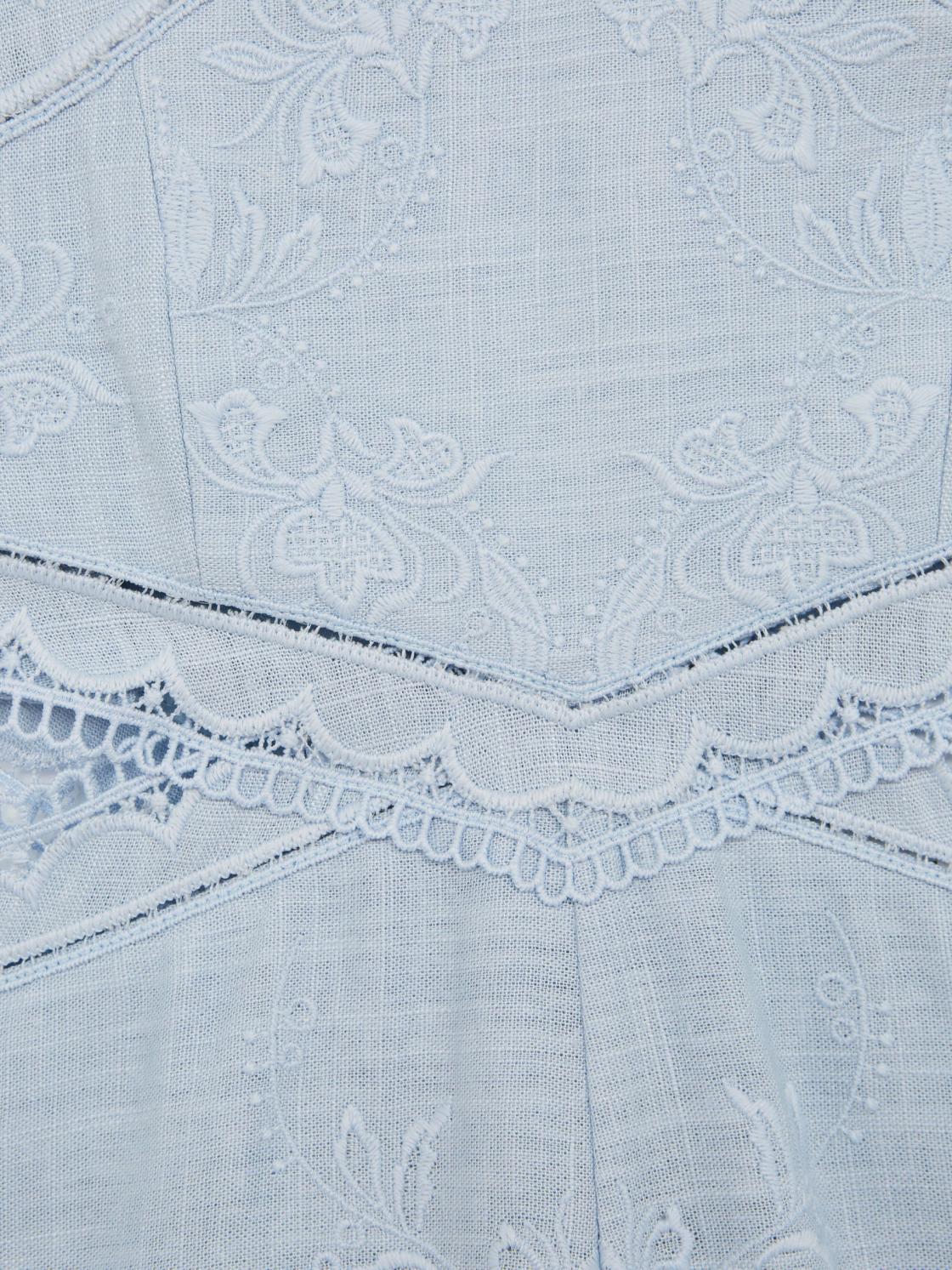 Reiss Dresses &amp; Jumpsuits | Louisa Embroidered Dress Blue - Children