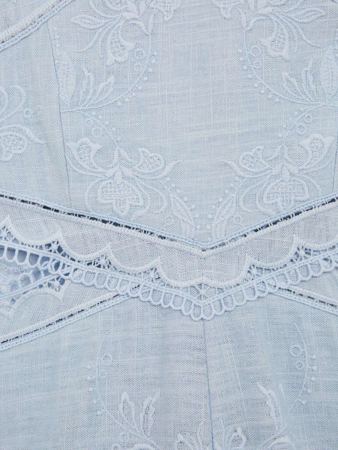 Reiss Dresses &amp; Jumpsuits | Louisa Embroidered Dress Blue - Children