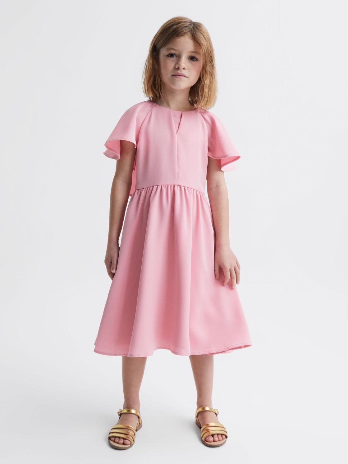 Reiss Dresses &amp; Jumpsuits | Maisie Satin Midi Dress Ivory - Children