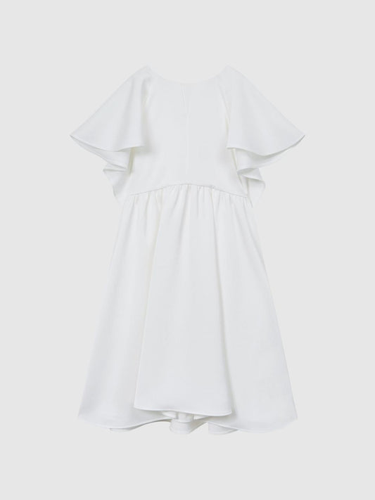 Reiss Dresses &amp; Jumpsuits | Maisie Satin Midi Dress Ivory - Children